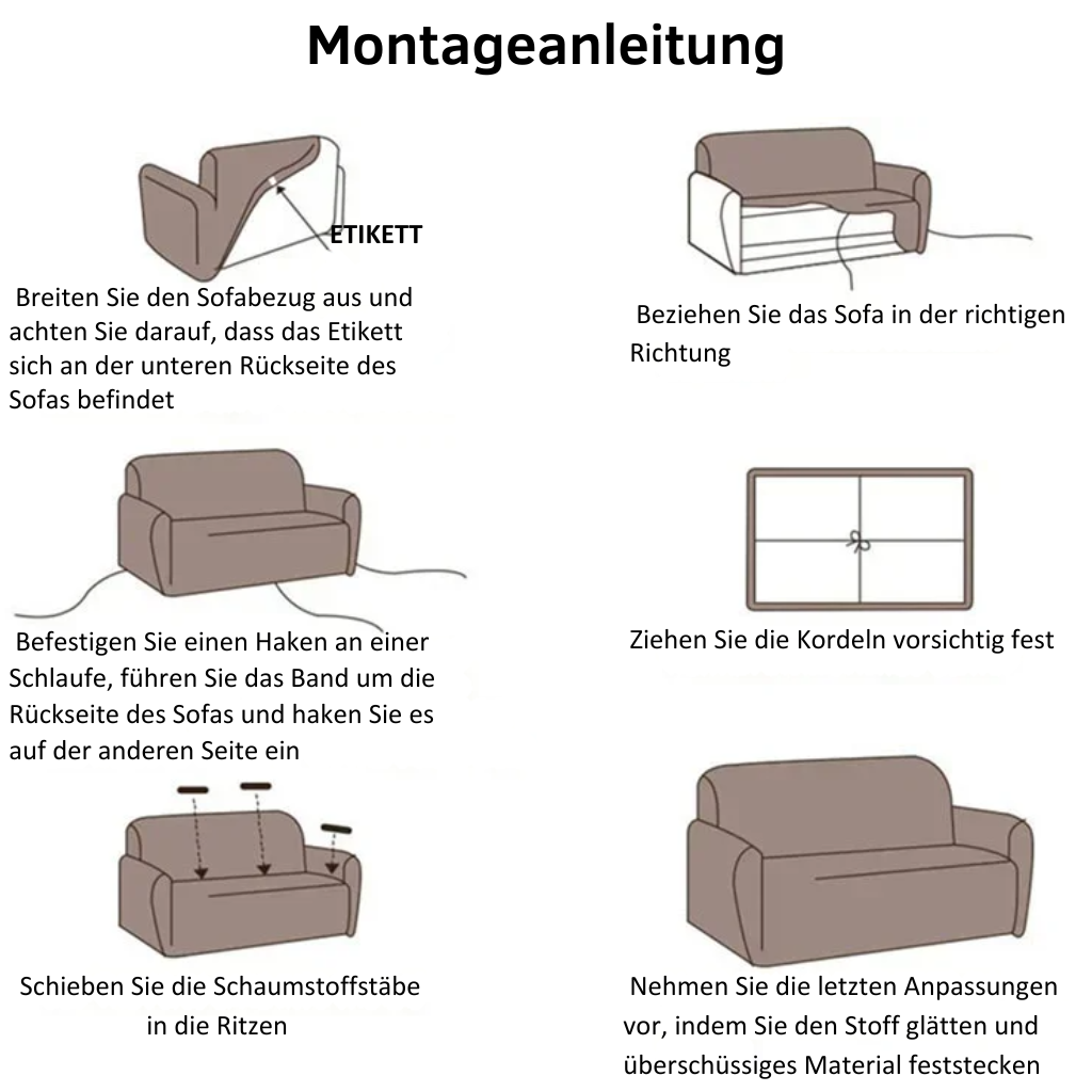 CouchWrap™ Sofabezug Premium