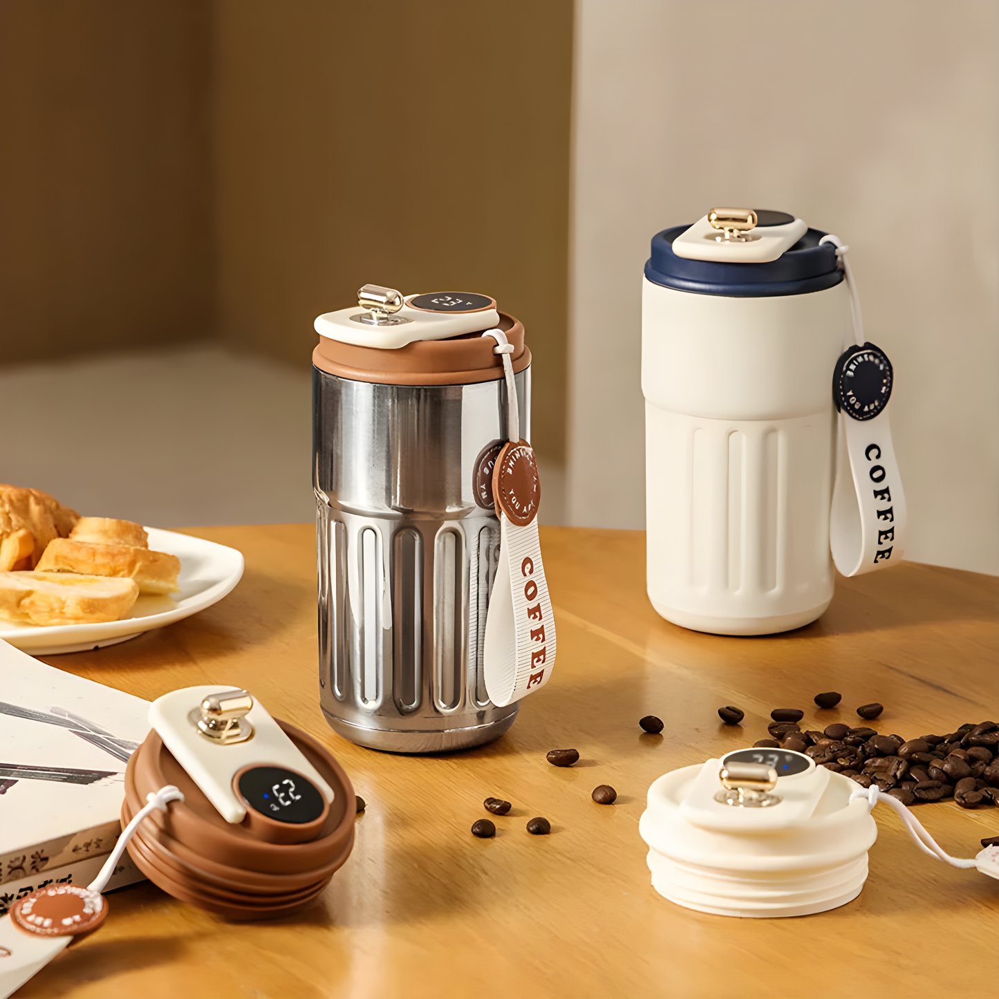 IsoCup™ - Smart Edelstahl Thermobecher