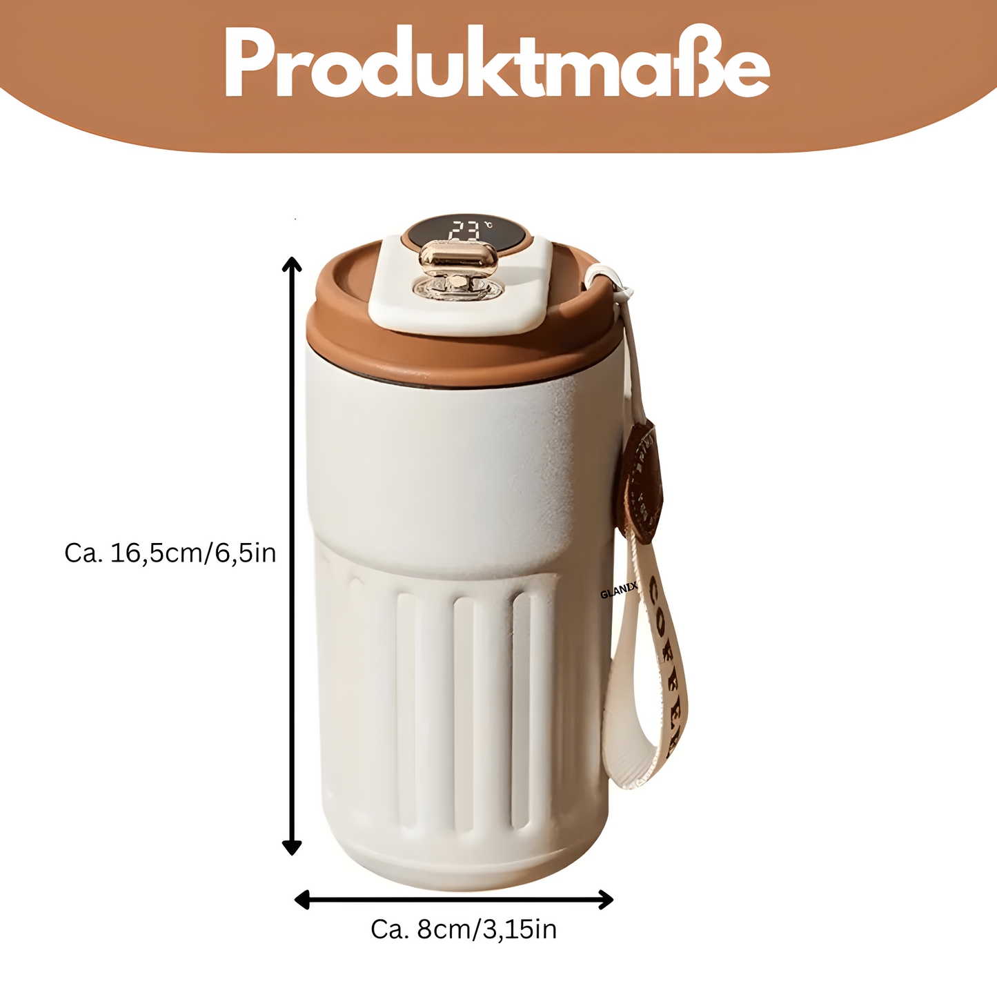 IsoCup™ - Smart Edelstahl Thermobecher