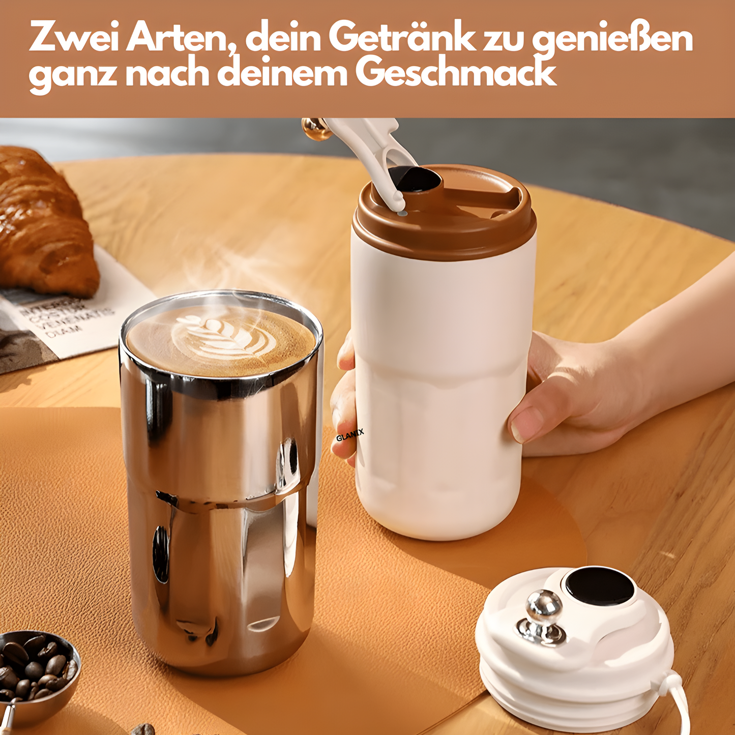 IsoCup™ - Smart Edelstahl Thermobecher