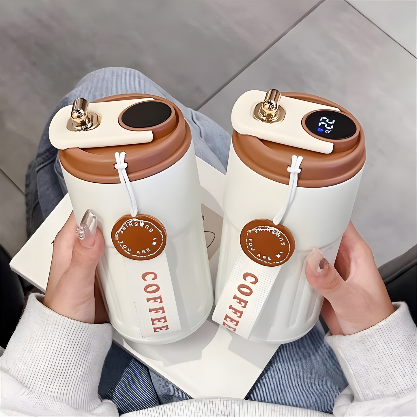 IsoCup™ - Smart Edelstahl Thermobecher