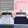 Liebesdecke™ LuxeGuard – Die wasserdichte Kuscheldecke für Liebe, Komfort & Schutz