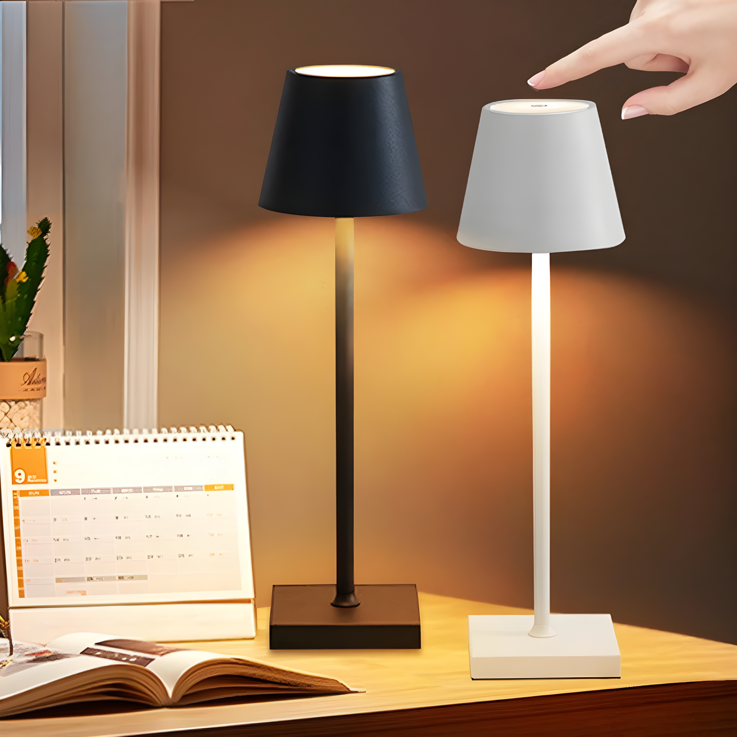 LumiGlow™ – Kabellose Tischlampe