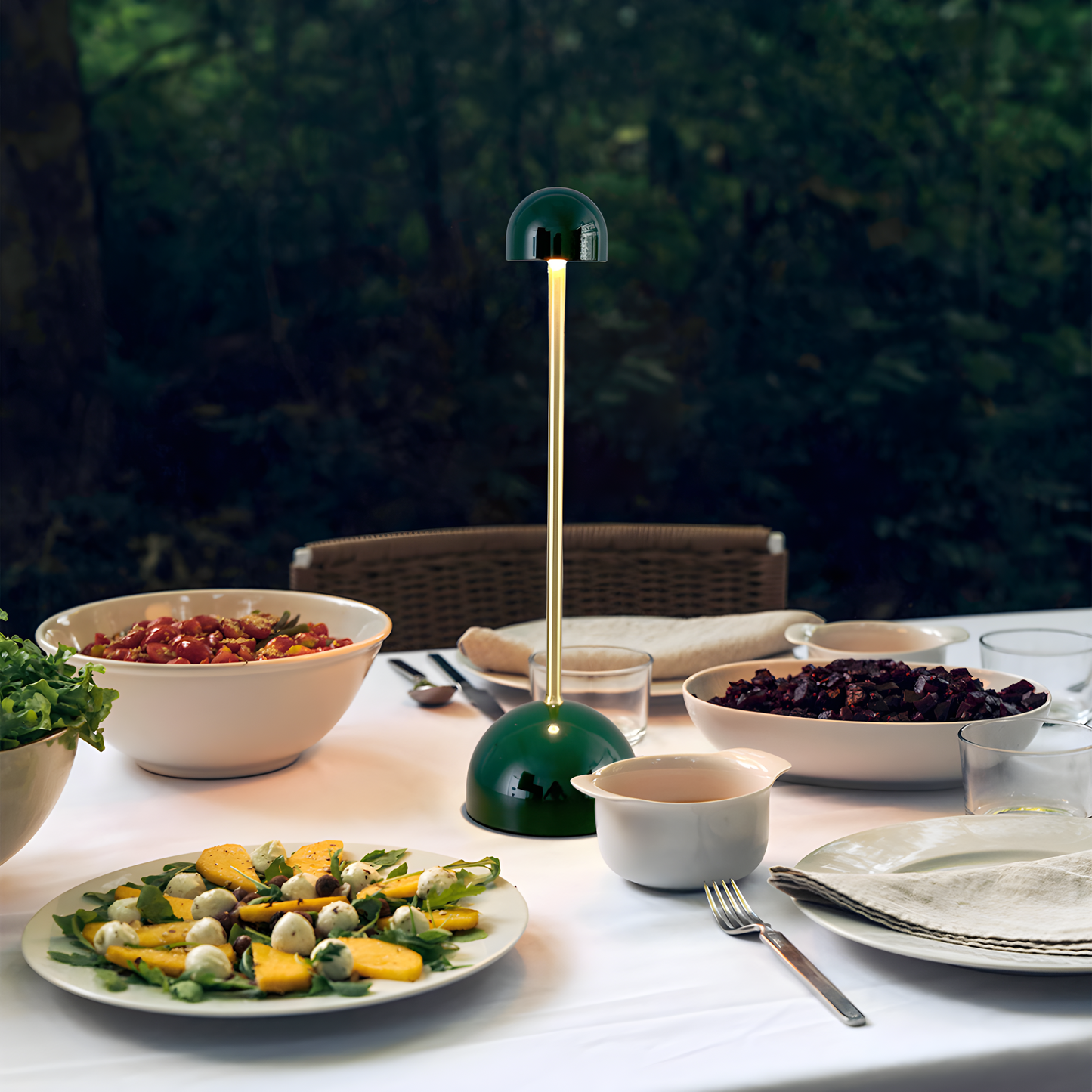 LumiFlex Kabellose LED Tischlampe – Modernes Design
