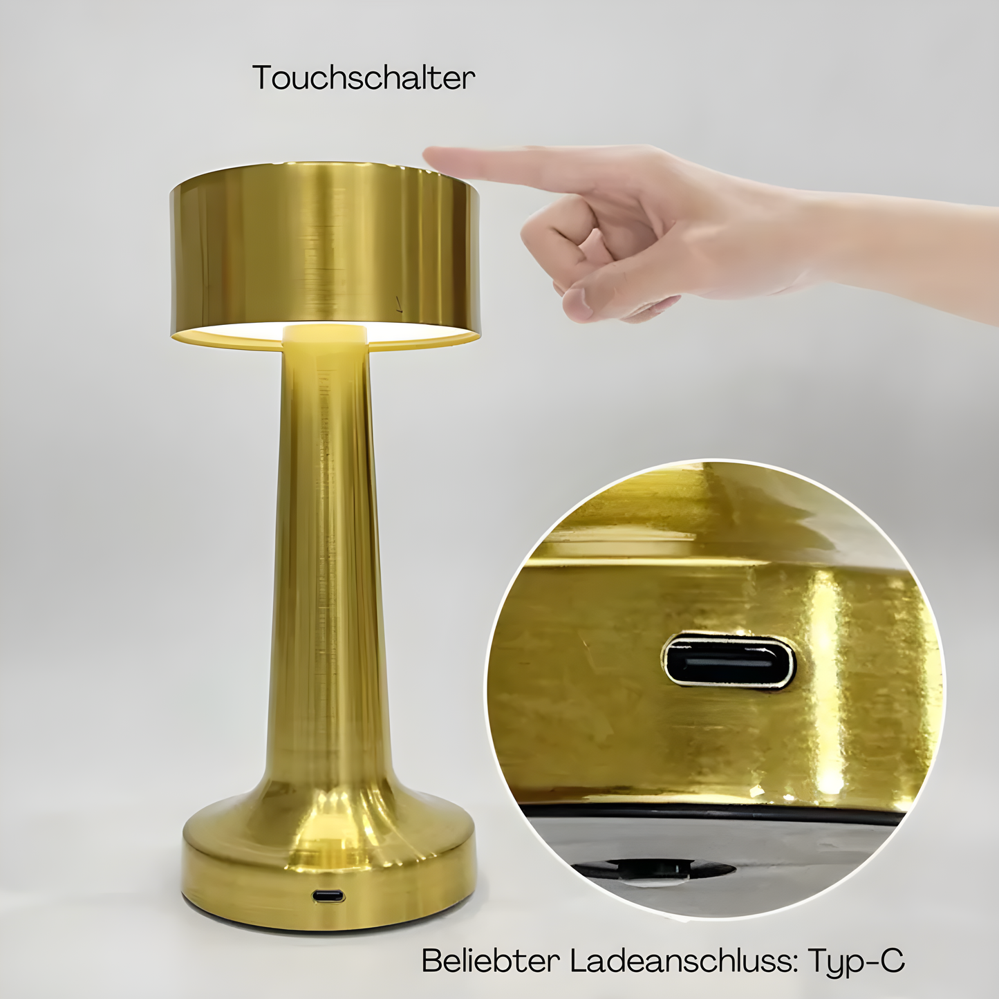 AuraGlanz Tischleuchte
