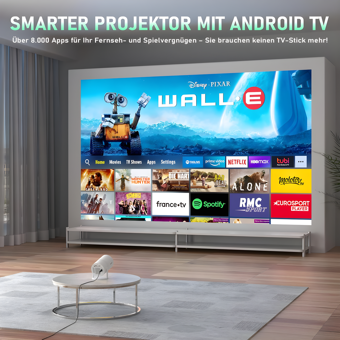 UltraBeam™ - 4K Smart Mini Laserprojektor