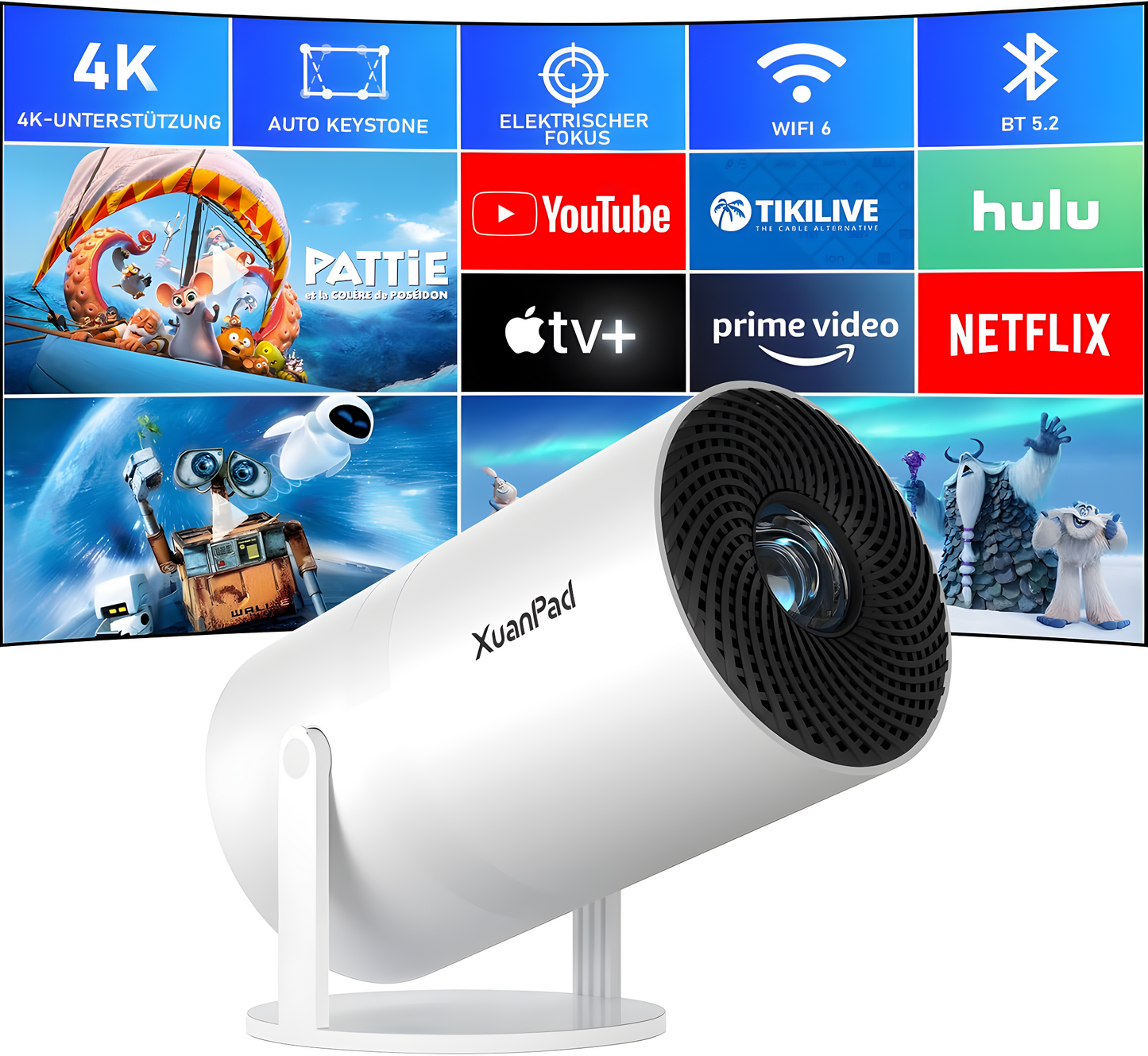 UltraBeam™ - 4K Smart Mini Laserprojektor