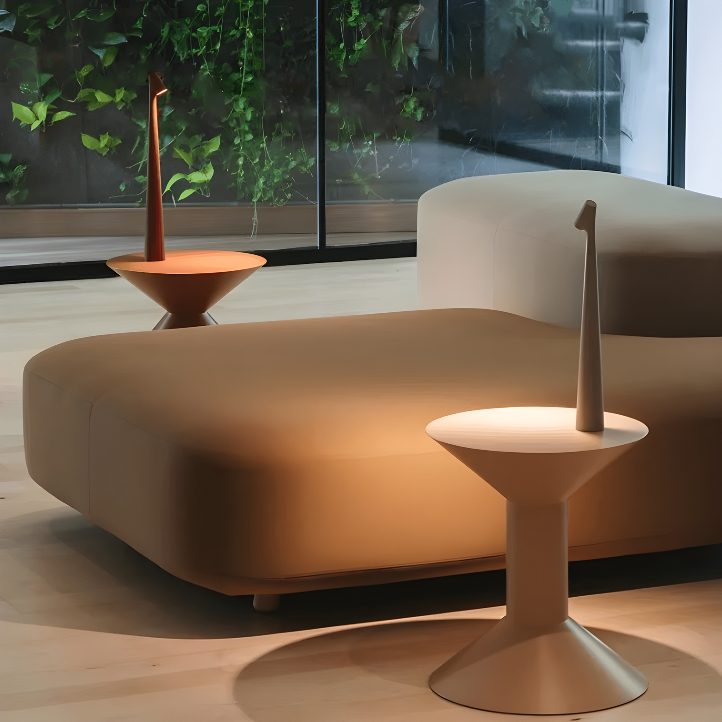 LuminoFlex - Elegante LED Tischlampe Touch Kabellos