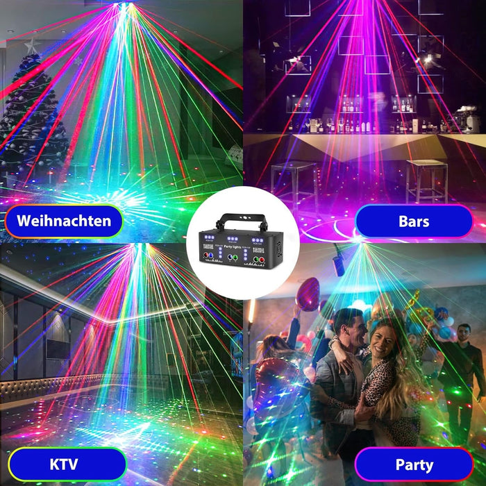 LaserFunke Discokugel Pro: Partylicht mit Magischen Effekten
