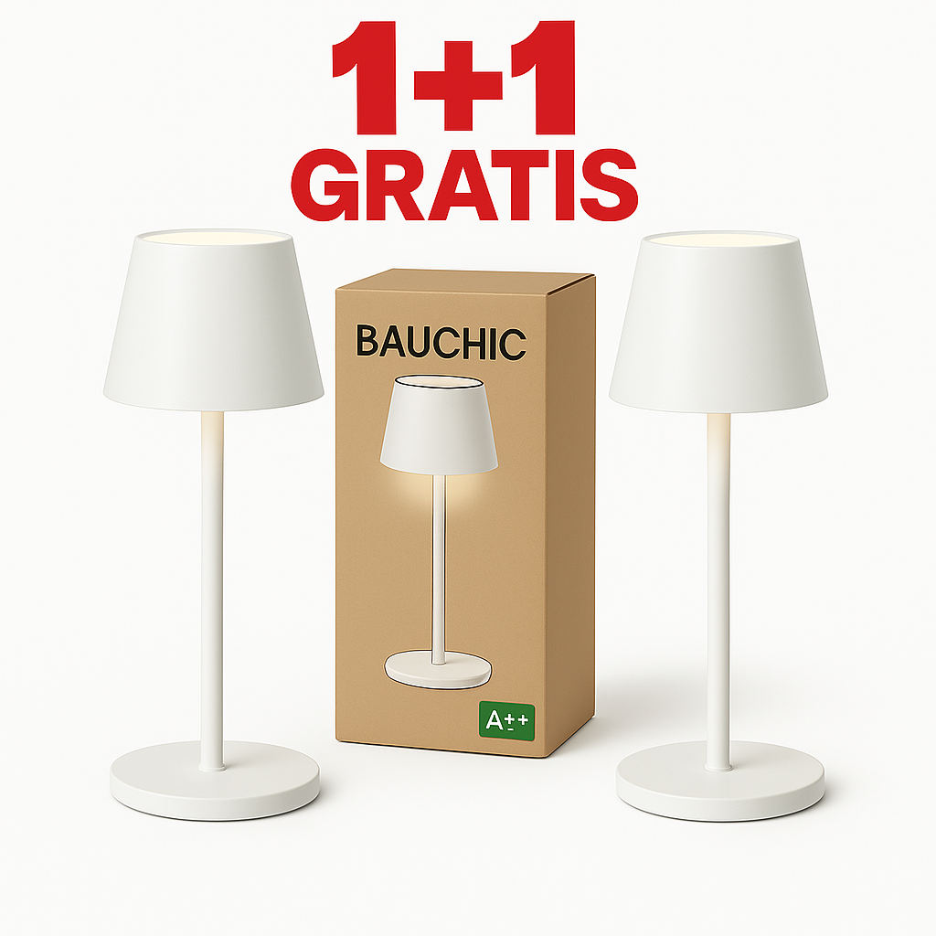 LumiGlow® – Kabellose Tischlampe.