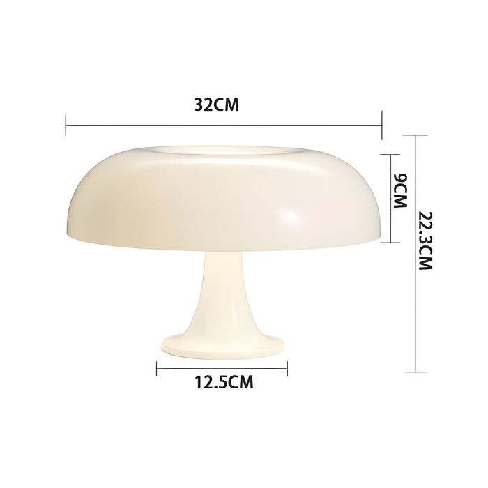 LuminaCento - Elegante LED Tischleuchte im Pilzdesign